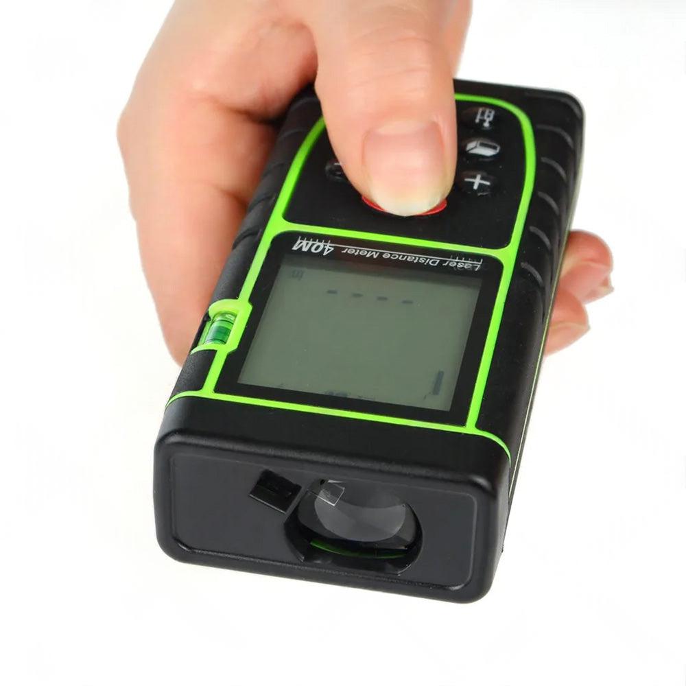 40m Handheld Digital Laser Distance Meter Finder Measure Tape Range Finder Tools