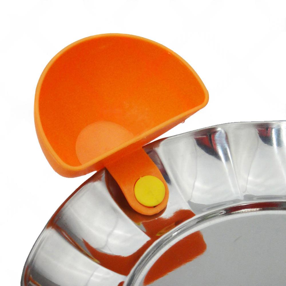 12 Pack Plastic Dip Clip Bowl Plate Holder Plate Clip Holders Dish Chip