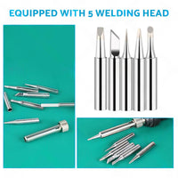 15IN1 Soldering Iron Kit 60W Electronics Welding Tool Adjustable Temperature AU