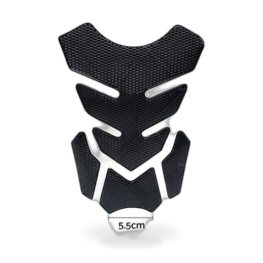 Wide Pure Black Motorcycle Gas Tank Pad Protector Decal Suitable for Suzuki