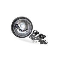 6.5-inch Motorcycle LED Headlight with Spiral Side Mount Bracket Suitable for Ca