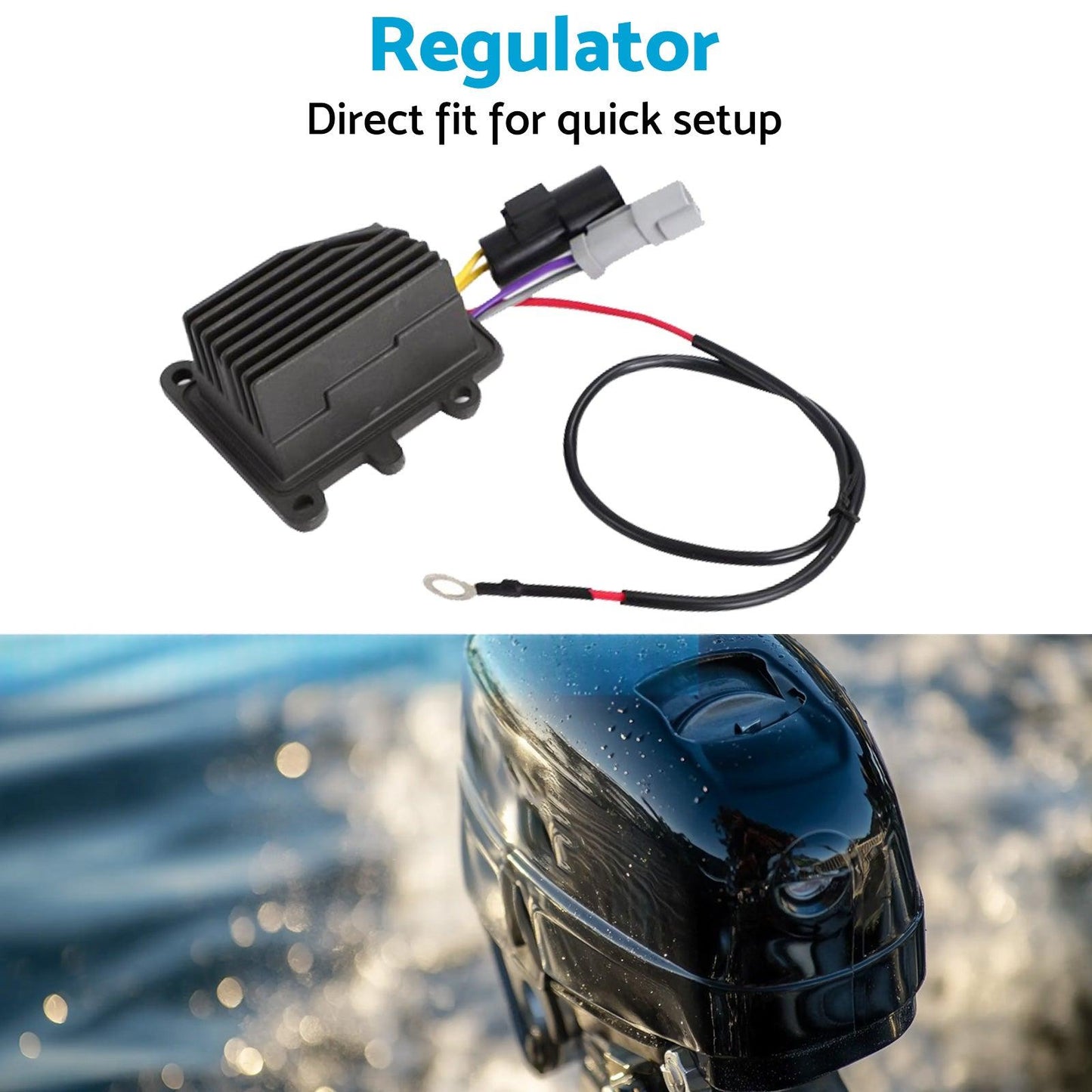 Regulator Suitable For Johnson Evinrude 90 hp 96-98 100 hp 98-01 Outboard 586075