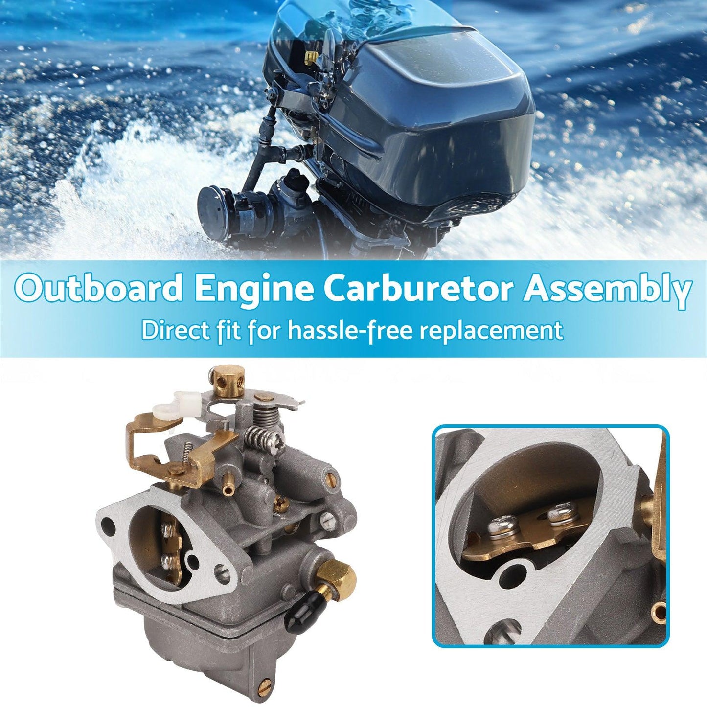 Outboard Engine Carburetor Assembly Suitable For 4 Stroke DF6 DF4 13200?91J70
