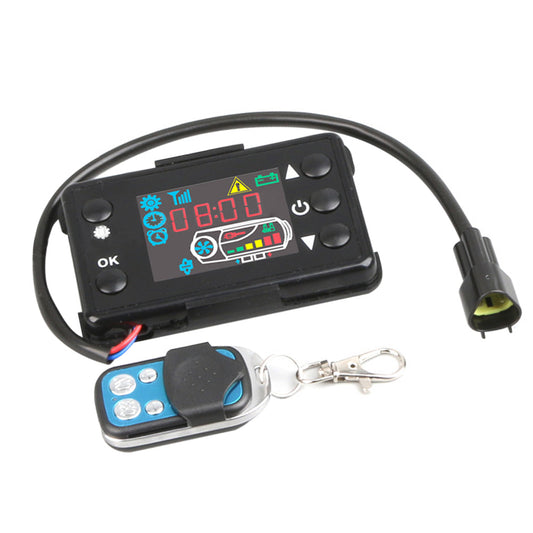 {{ 12V 24V LCD Monitor Switch Parking Heater Controller For Car Air Diesel Control }} - Buy Car Parts Online at {{ Kaka Auto Parts }}.
