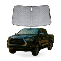 6 Layer Thick WindScreen SunShade Suitable for Toyota Hilux 15-25