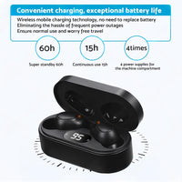 1 pair of digital rechargeable hearing aids, voice amplifier – Silver + Black, in-ear sound amplifiers