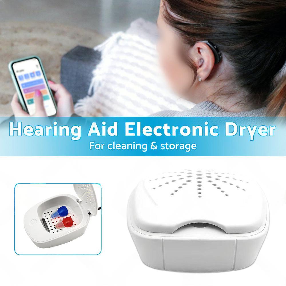D-Dry+ Electronic Hearing Aid Dryer ¡§C For Cleaning, Drying & Storing Hearing Aids