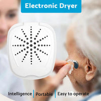 D-Dry+ Electronic Hearing Aid Dryer ¡§C For Cleaning, Drying & Storing Hearing Aids