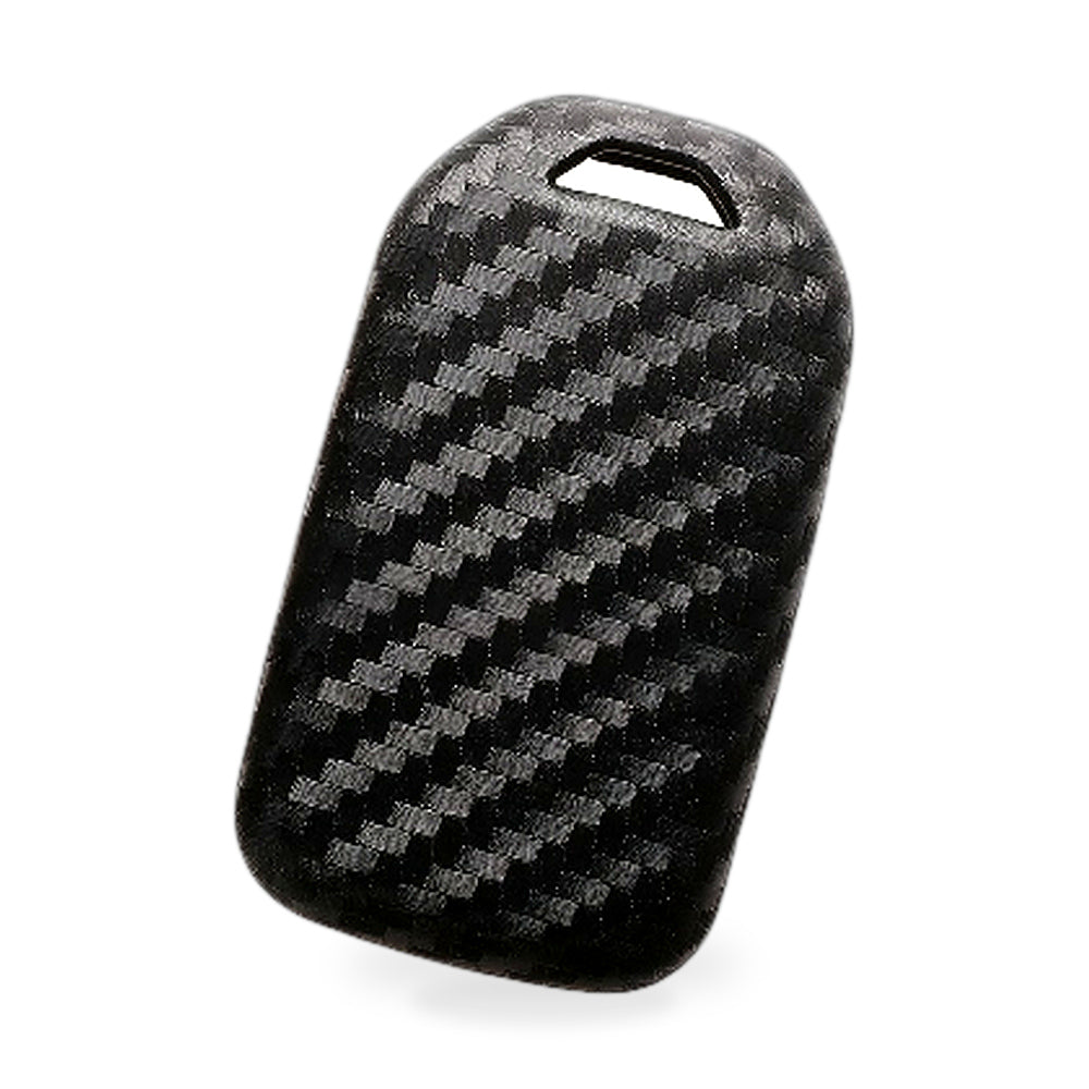 Carbon Fiber Silicone Key Fob Cover Suitable for Honda Accord Civic CR-V Pilot