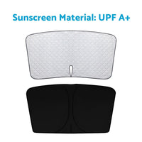 6 Layer Thick WindScreen SunShade Suitable For BMW X1 2015-2025 UV Protection