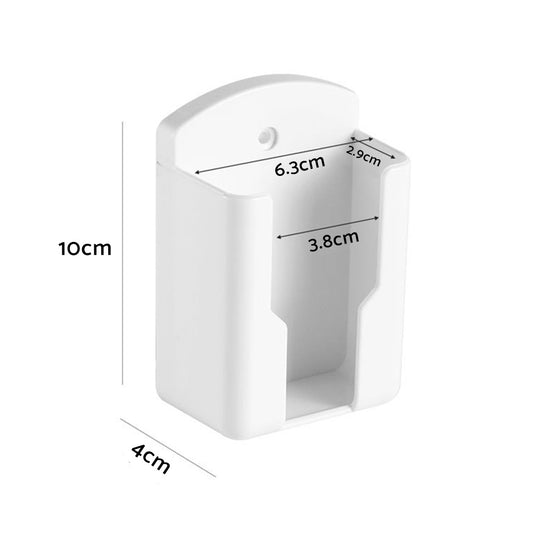 Air Conditioner Remote Control Holder Suitable for Universal White