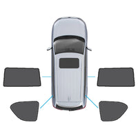 Car Window Magnetic Sun Shade Suitable For Nissan Patrol Y62 Series 2012-2024