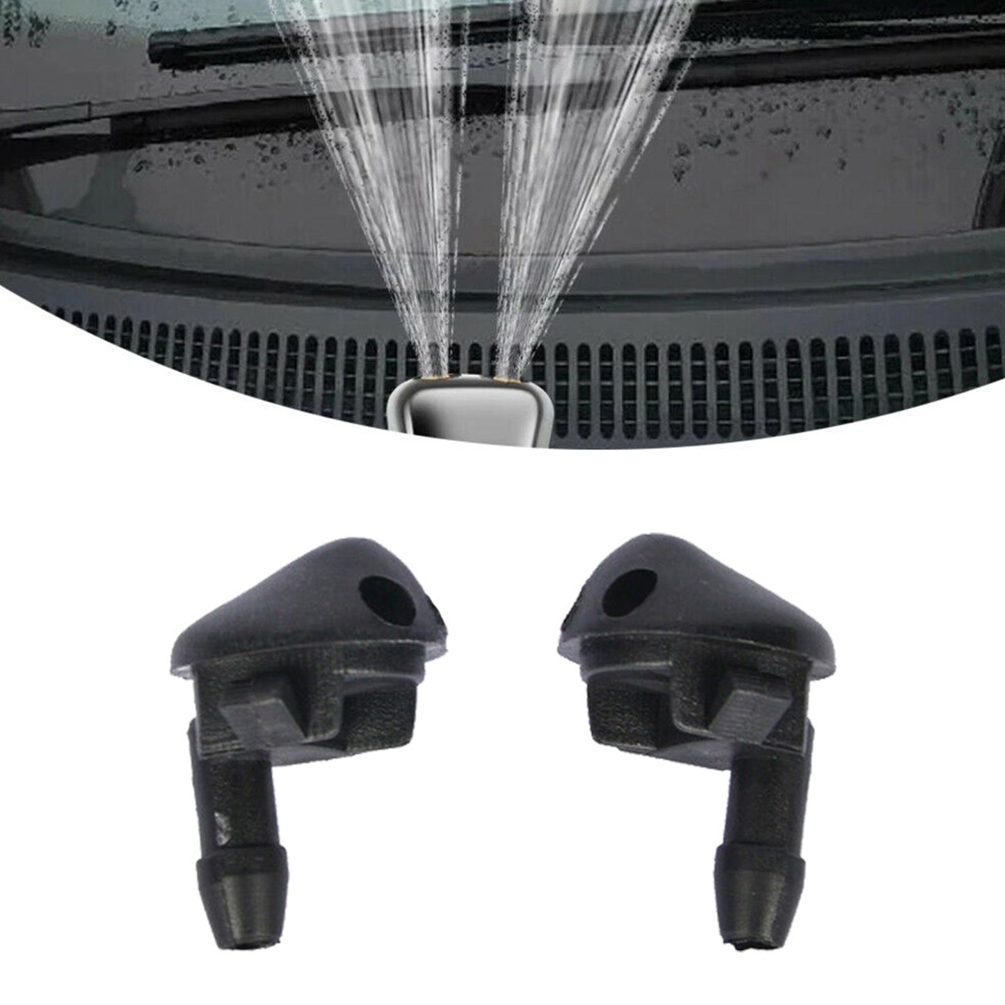 2x Windscreen Washer Jet Nozzle Suitable For Holden Commodore VR VT VX VY VZ 1993¡§C2007