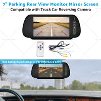 7 inch  Parking Rear View Monitor Mirror Screen Suitable for Truck Reversing Camera