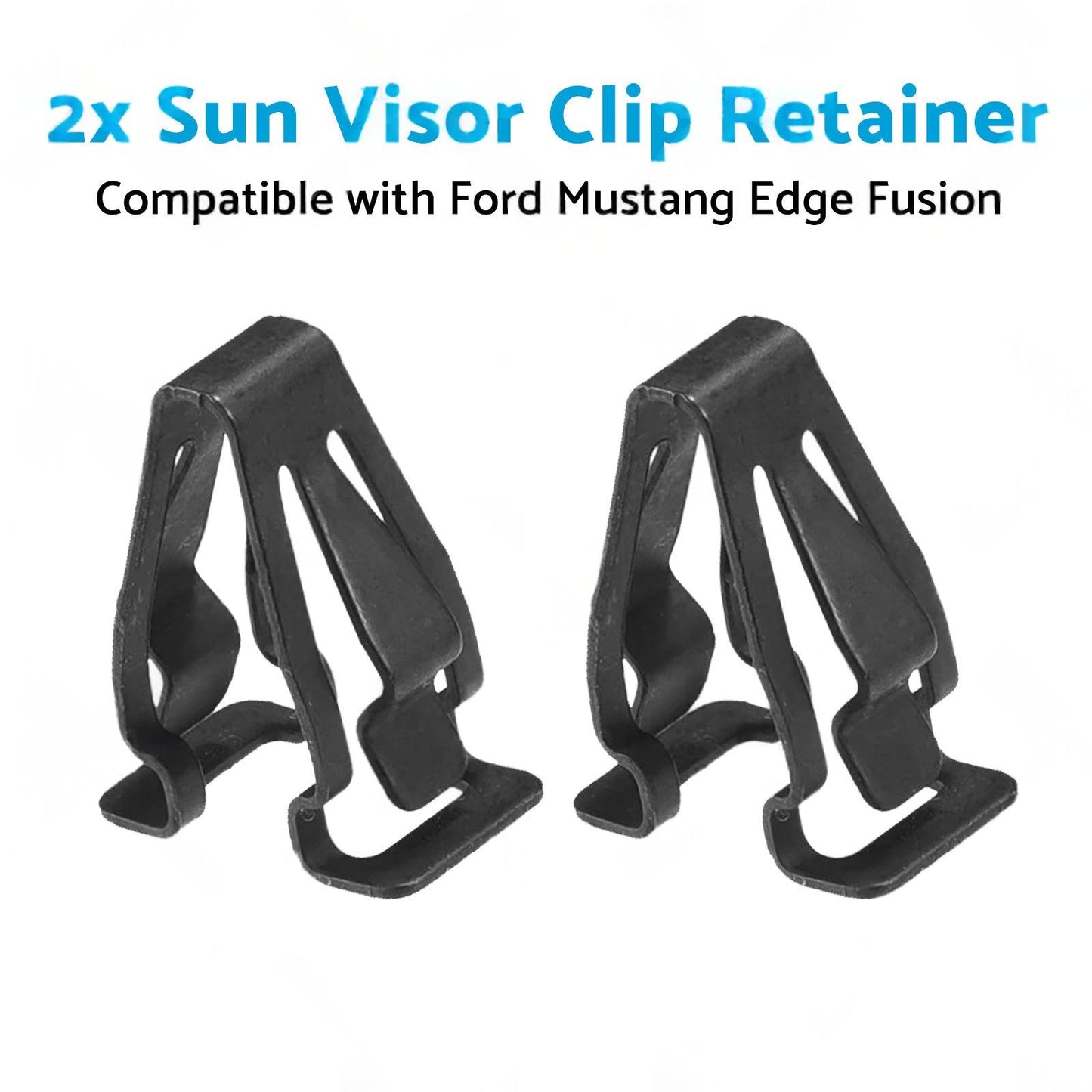 DS7Z-9904132-A 2x Sun Visor Clip Retainer Suitable for Ford Mustang Edge Fusion