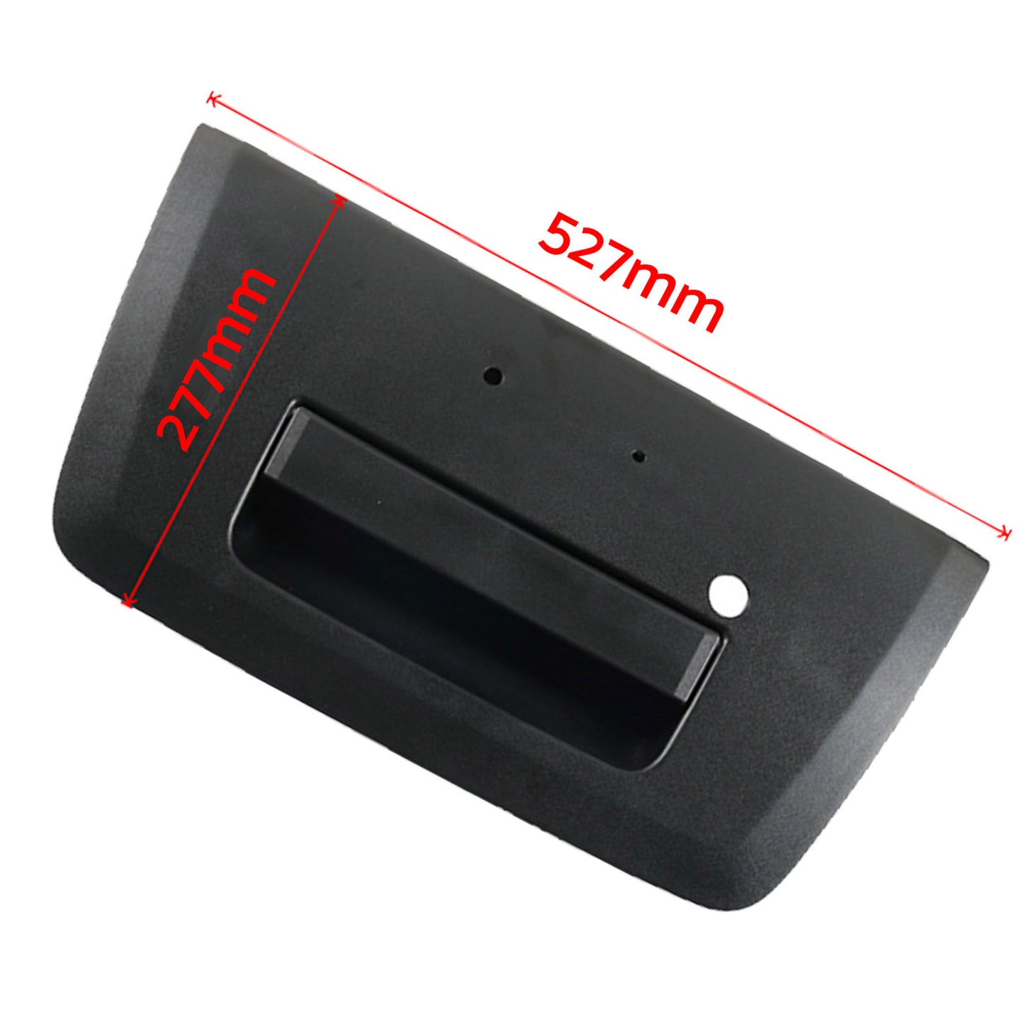 Black Tailgate Handle Cover With Key Hole Suitable For Nissan Navara D40 2005¡§C15