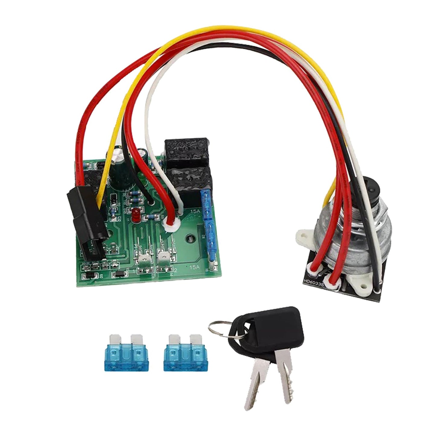 {{ Ignition Switch Module Suitable for John Deere 325 335 345 LX255 LX266 LX277 }} - Buy Car Parts Online at {{ Kaka Auto Parts }}.