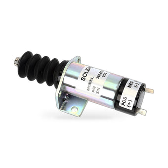 compare product Diesel Shutdown Stop Solenoid Suitable for Caterpillar FG Wilson JCB 366-07197