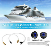 Front Mount Hydraulic Steering Cylinder Seal Kit  and  Bleed Kit For Seastar HS5157