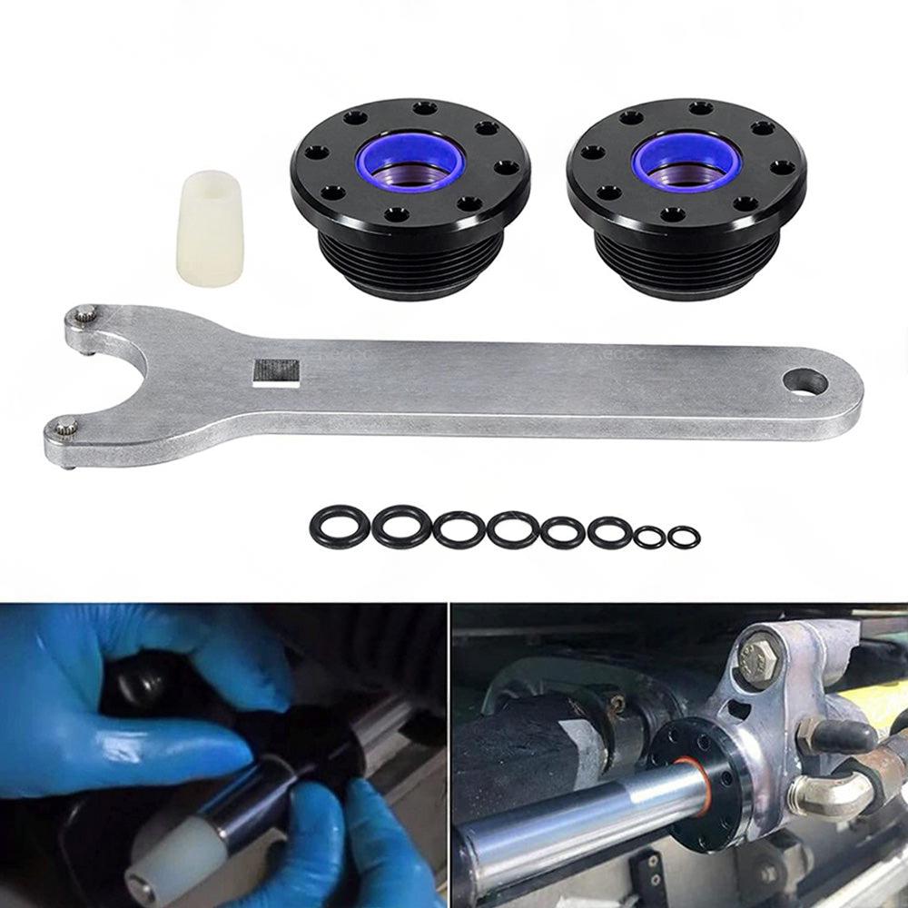 Front Mount Hydraulic Steering Cylinder Seal Kit  and  Bleed Kit For Seastar HS5157