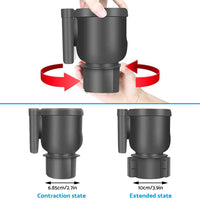360?? Angle Adjustable Expander Car Seat Cup Holder Suitable For Water Bottle & Phone Storage