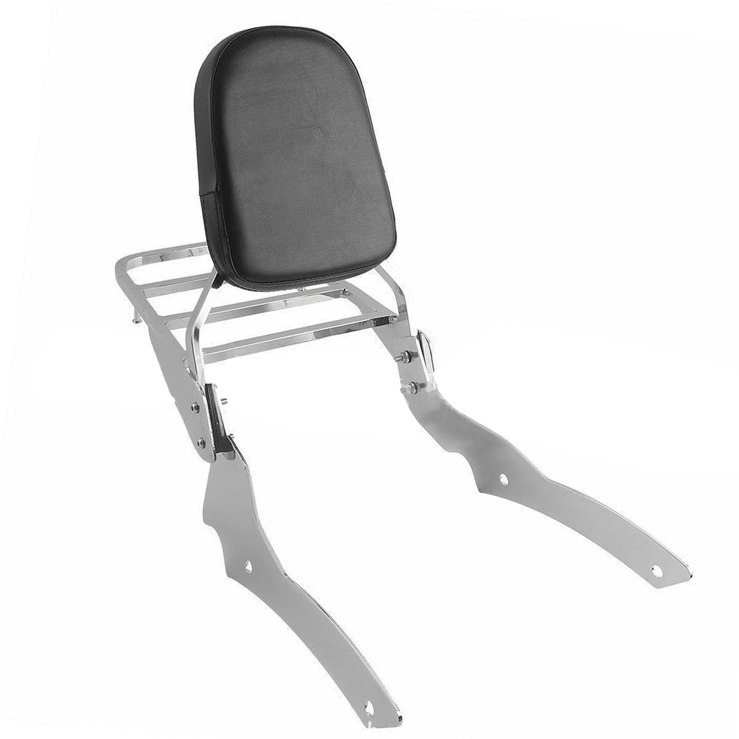{{ Backrest Sissy Bar Luggage Rack Suitable for Yamaha V-Star 650 Custom XVS650 }} - Buy Car Parts Online at {{ Kaka Auto Parts }}.