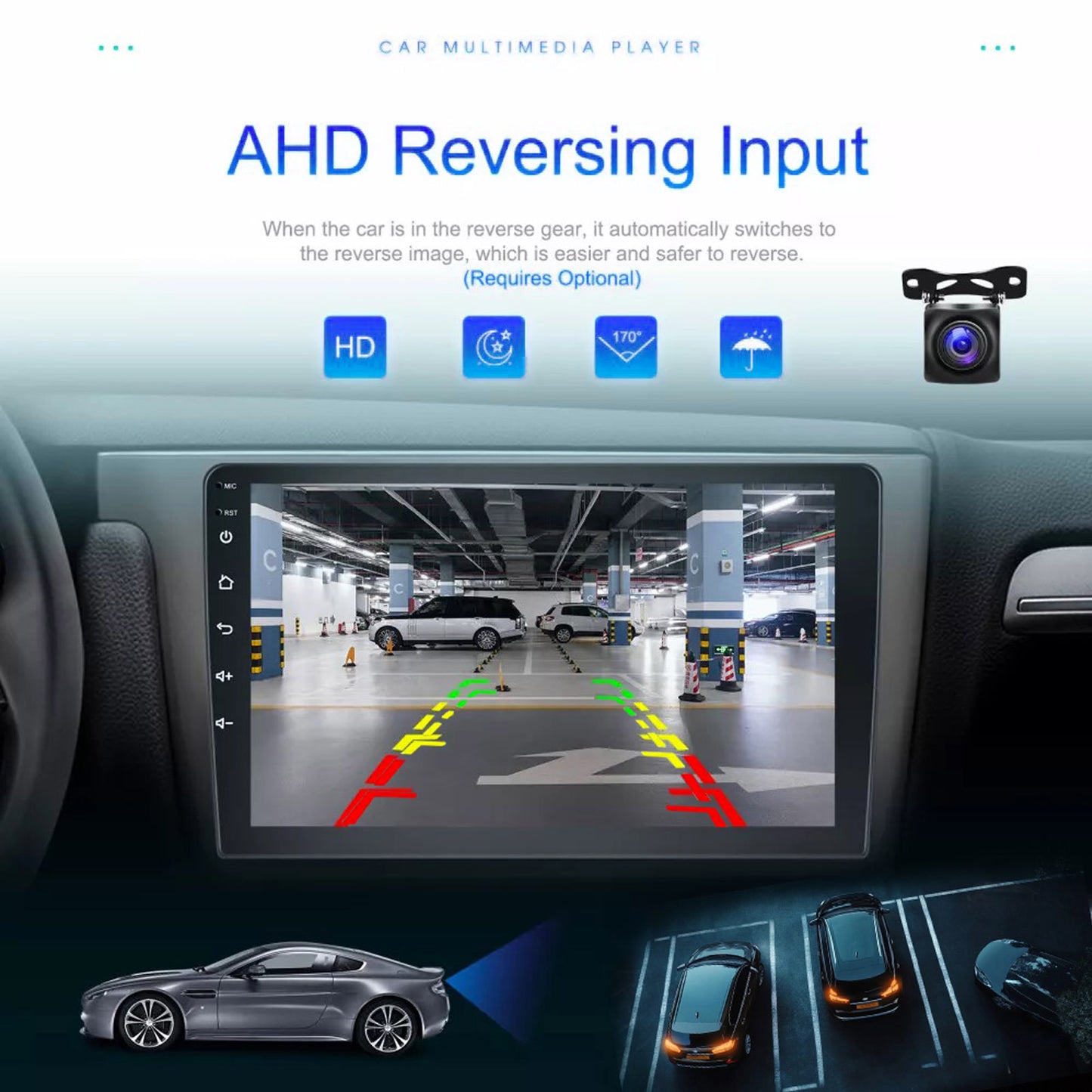 9in Android 14 Suitable for Pajero 2000-06 Apple CarPlay GPS 4+64G