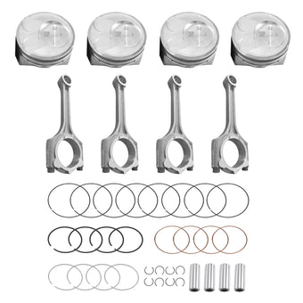 compare product 4x Piston & Rings With Connecting Rod Kit Suitable For Kia Soul / Forte / Koup 2.0L 2014-2018