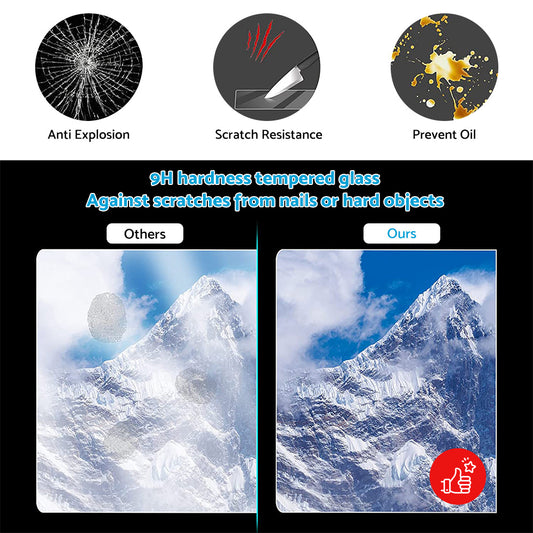 Tempered Glass Screen Protector Suitable For Ford Ranger Everest Wildtrak 12in