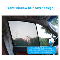 6x Window Mesh Sun Shades Suitable For Toyota Landcruiser 300 2021