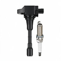Ignition Coil UF550 Iridium Spark Plug 1406 Suitable for Nissan Altima Sentra - BD2