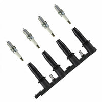Ignition Coil UF606 with Iridium Spark Plug 7092 Suitable for Chevrolet Cruze - BD2