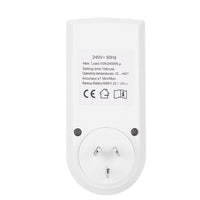 2Pcs 240V LCD Digital Timer Switch Automation Socket Electric Programmable Power