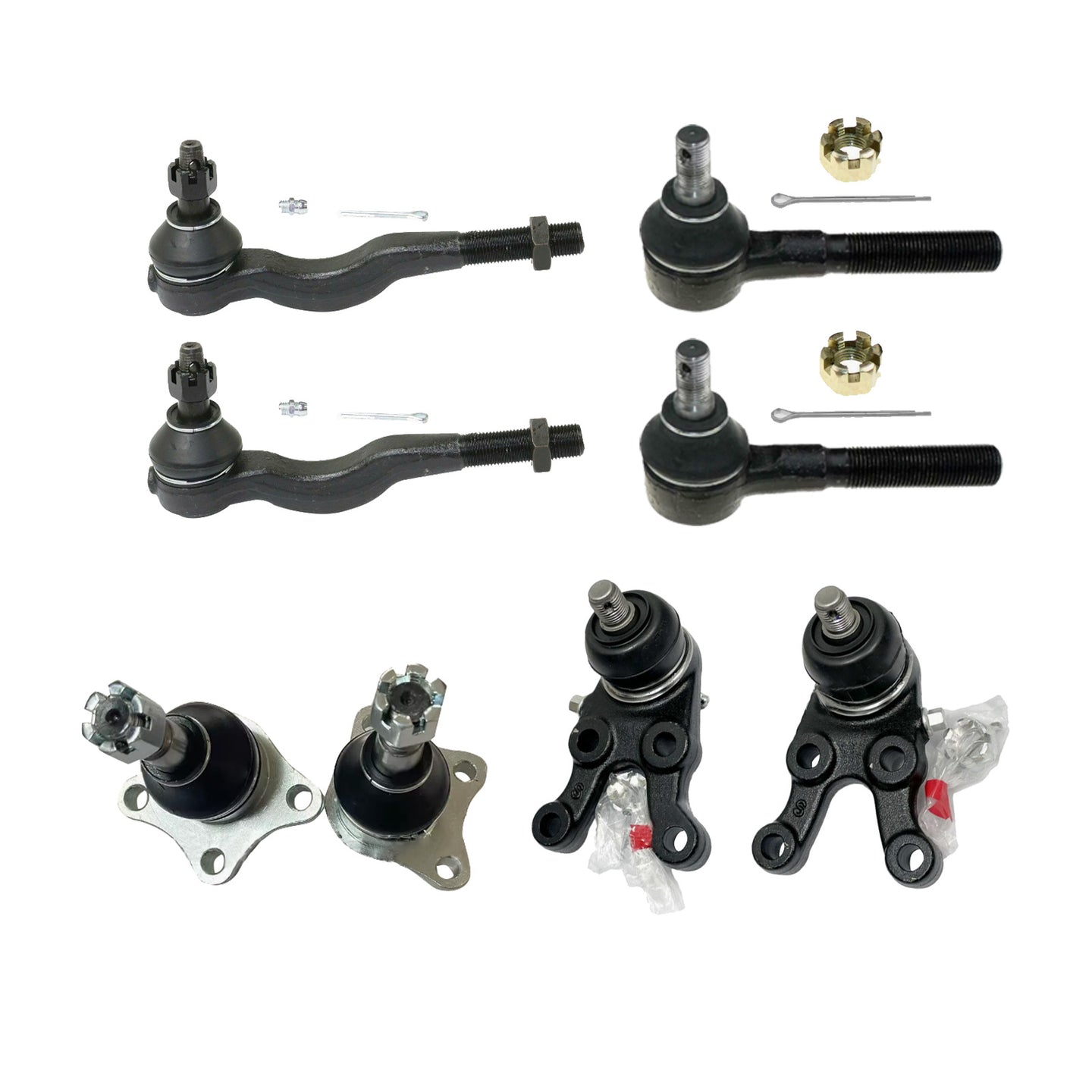 {{ Ball Joint Tie Rod End Kit Suitable for Mitsubishi Pajero NH NJ NK NL 4WD 91-00 }} - Buy Car Parts Online at {{ Kaka Auto Parts }}.
