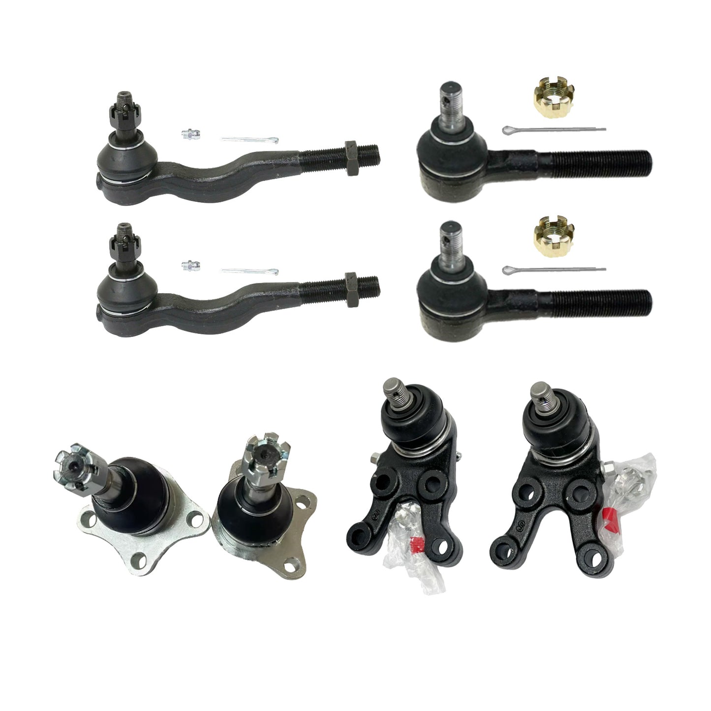{{ Ball Joint Tie Rod End Kit Suitable for Mitsubishi Pajero NH NJ NK NL 4WD 91-00 }} - Buy Car Parts Online at {{ Kaka Auto Parts }}.