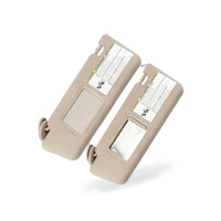 Sun Visor Suitable for Toyota Tacoma 2005-2015 Left Right Beige No Light - BD2