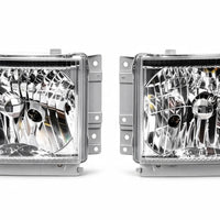 Headlight Assembly Set LH RH Manual Adjuster H4 Suitable for Isuzu F Series FRD - XQ1