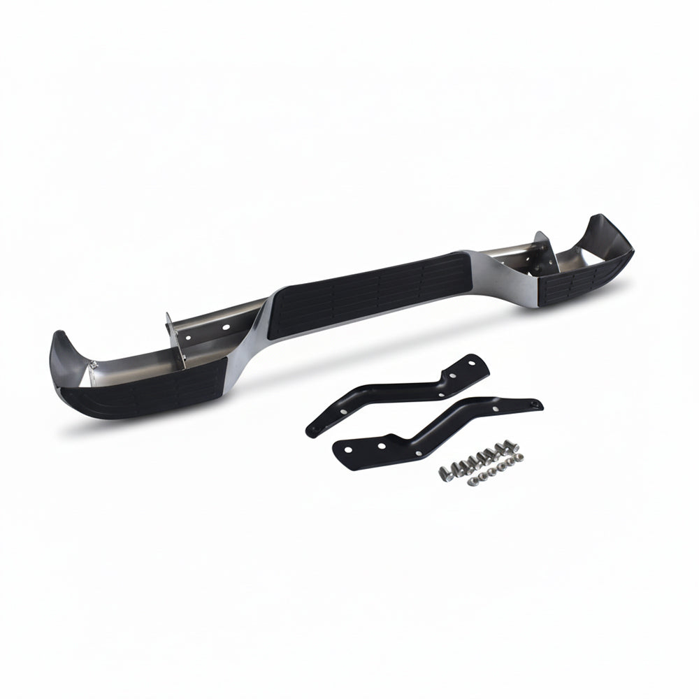 Chrome Rear Step Bumper Bar With Brackets Suitable For Toyota Hilux 2005¨C2015
