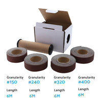 Abrasive Emery Cloth Sanding Tape Grits 150 240 320 400 Suitable For Grinding