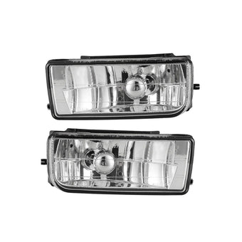 compare product 2x Fog Lights Driving Spot Lamps Black Housing Suitable For BMW E36 3 Series 1992-1998