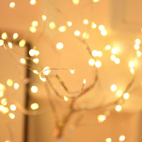Battery Powered USB LED Fairy Tree Light Copper Wire Home Party Decoration Lamp
