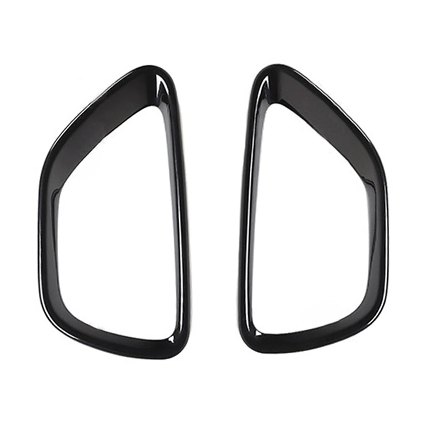 2x Front Fog Light Lamp Frame Covers Suitable For Jeep Grand Cherokee 2014-2016