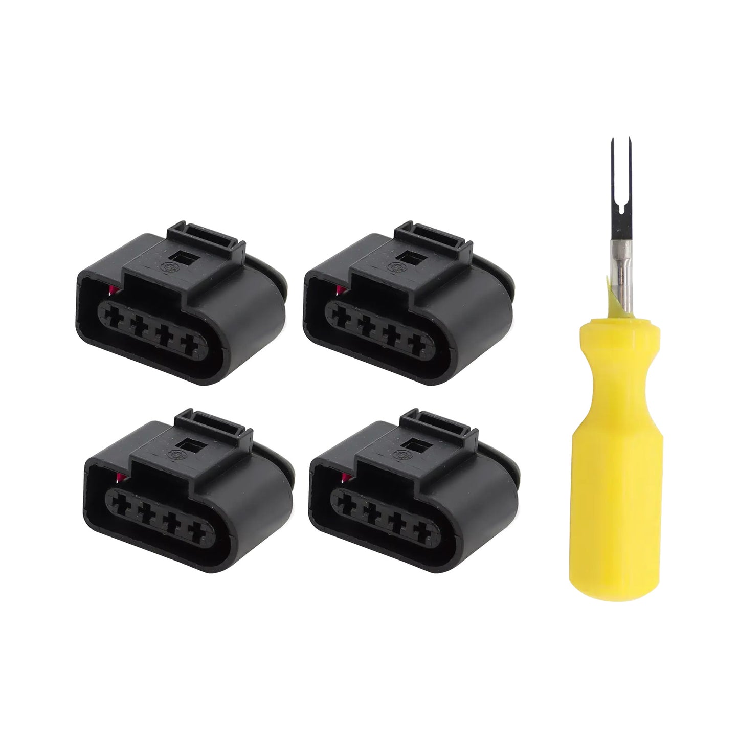{{ Ignition Coil Connector Repair Kit Suitable For VW Passat Audi Skoda 4B0973724 }} - Buy Car Parts Online at {{ Kaka Auto Parts }}.