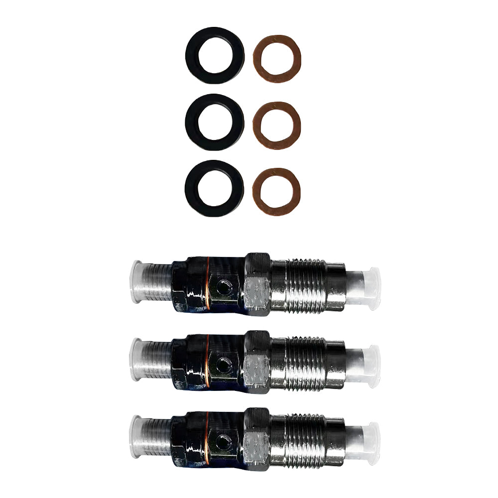 3x Fuel Injectors Suitable For Kubota BX1860, BX1880 & BX2360 D722, D782, D902 16871-53000