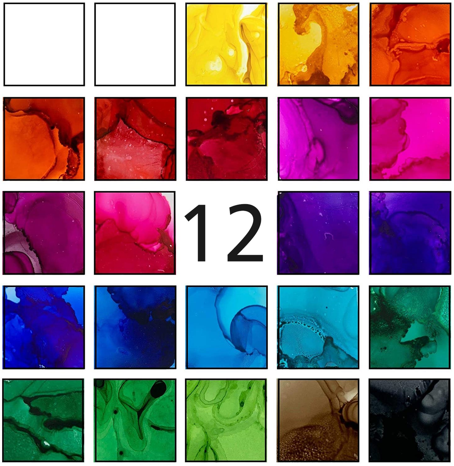 {{ 12 Colours Glitter Pigment Ink Epoxy Resin Colour Pigment Resin Floors Metallic }} - Buy Car Parts Online at {{ Kaka Auto Parts }}.