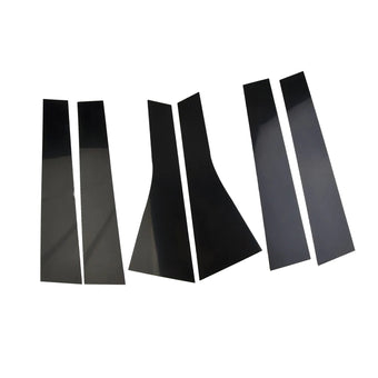 compare product 6x Black Pillar Post Cover Trims Suitable For Jeep Grand Cherokee 2011-2021