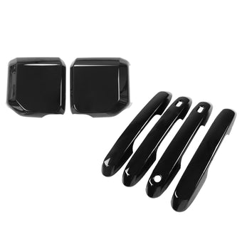 compare product Door Handle & Rearview Mirror Cover Suitable For Toyota Prado LC250 2024 Glossy Black