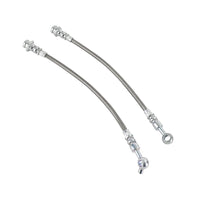 Front & Rear Braided Brake Line Hose Set Suitable For Nissan Patrol GQ Y60 1988¡§C1997 / Ford Maverick DA 1988¡§C1994