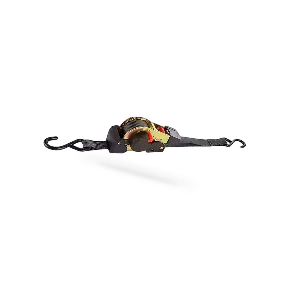Quick Release Automatic Heavy Duty Retractable Ratchet Tie Down Strap black 50mm*4.5m - BD1