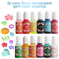 {{ 12 Colours Glitter Pigment Ink Epoxy Resin Colour Pigment Resin Floors Metallic }} - Buy Car Parts Online at {{ Kaka Auto Parts }}.